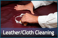 leather and cloth upholstery furniture cleaning